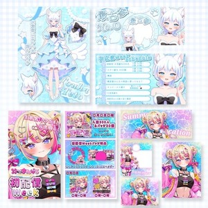 デジタルグッズ&サムネイル制作します.ᐟ.ᐟ