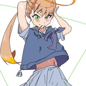 アニメ塗りのキャラアイコン。