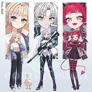 【絵柄A】立ち絵制作【TRPG・IRIAM・ゲーム・動画等】