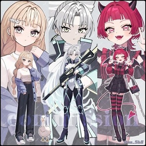 【絵柄A】立ち絵制作【TRPG・IRIAM・ゲーム・動画等】