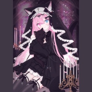 ハロウィンにも!黒猫シスター量産