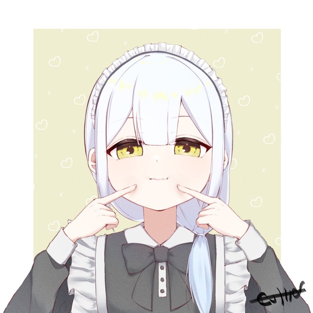 Maid Bust-Up Illustrationの商品画像