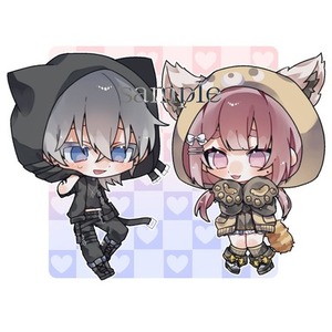 スタンプ等に使える！！【全身SDキャラクター】