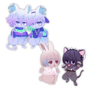 動物化SDイラスト