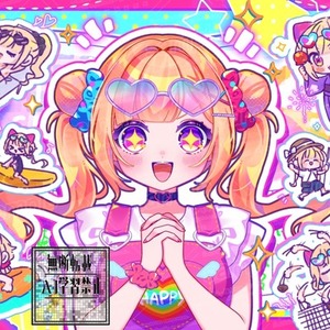 手描き】イラスト色紙【アナログ】 | SKIMA（スキマ）