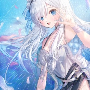 膝上追加料金なし！vtuberさんの記念絵、パネル開けなどに