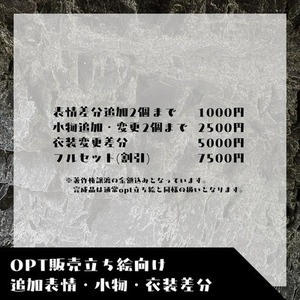 opt販売立ち絵用