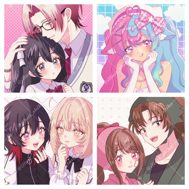 【イラストオーダー】夢絵・アイコン・スチル・TRPG・サムネなど描きます✨