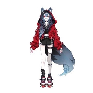キャラデザ、ライバー風、TRPGの立ち絵企画