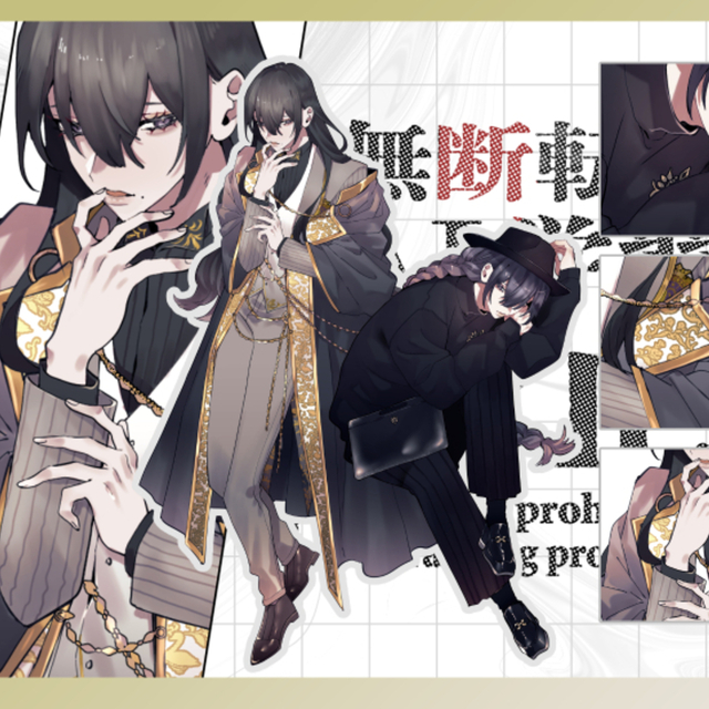 TRPG Investigator Standing Illustrationの商品画像5枚目