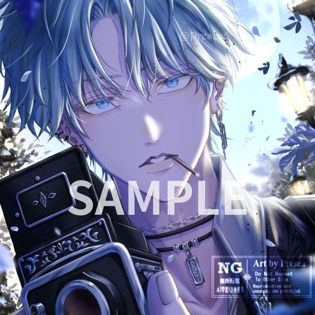 Ethereal social media character artの商品画像3枚目