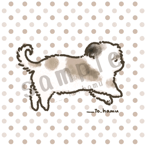 ペットの似顔絵イラスト描きます！