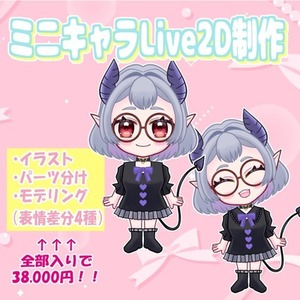 ミニキャラLive2D制作