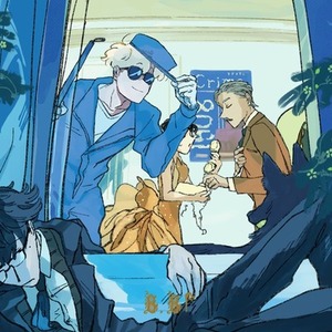 アナログチックな絵柄でこだわる一枚絵☕️