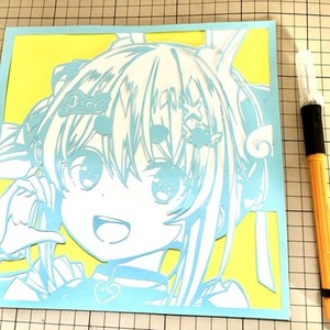 【受注制作】オーダーメイド切り絵｜S-Cut Studio