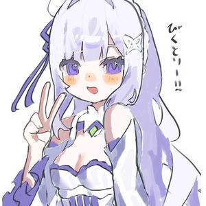 厚塗り風の可愛い女の子キャラクター描きます！