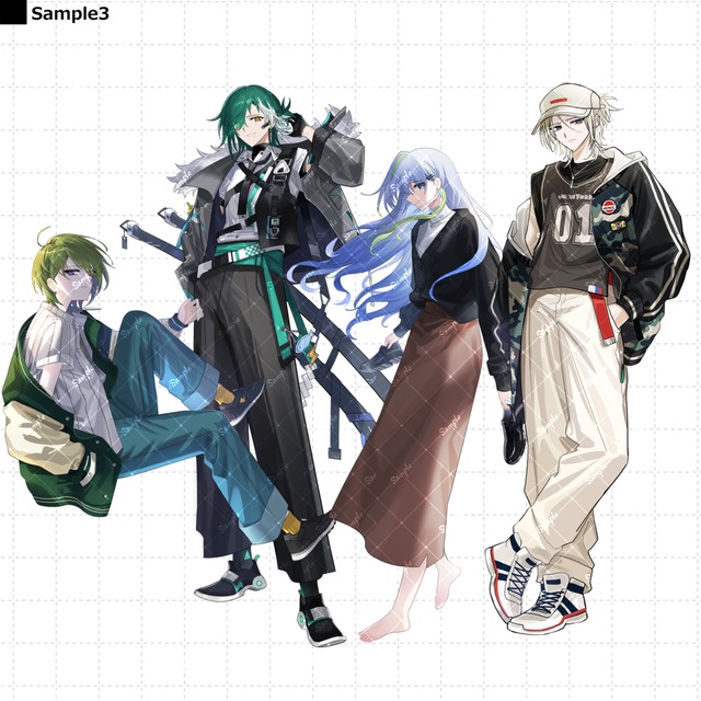Character Illustration Commissionsの商品画像5枚目