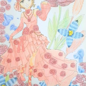 背景、衣装固定1枚絵 パネル開け可
