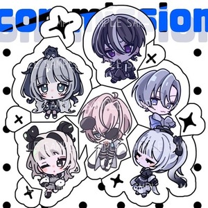 2等身ミニキャライラスト制作