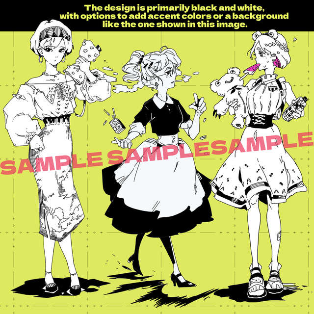 Anime line artの商品画像2枚目
