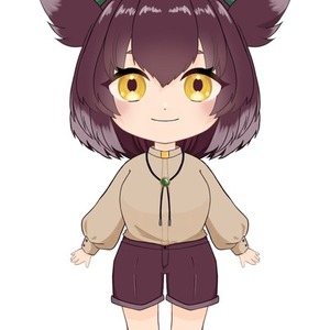 Live2D用ミニキャライラスト作成します！