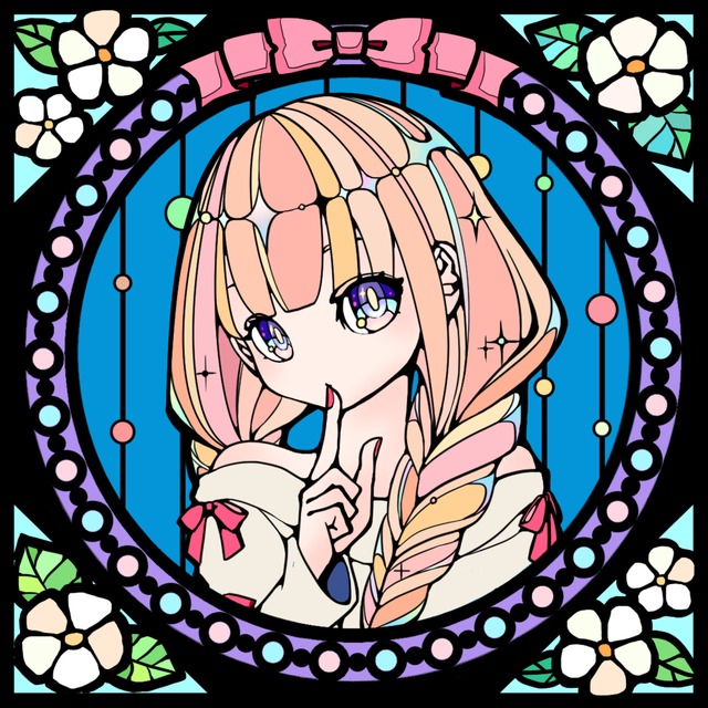 Illustration(Stained glass style)の商品画像