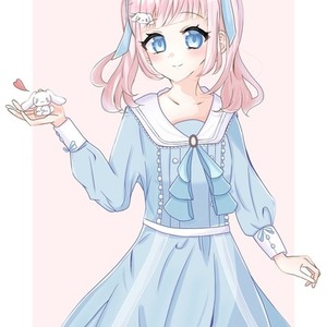 アイコン、立ち絵等さまざまなイラスト描きます！