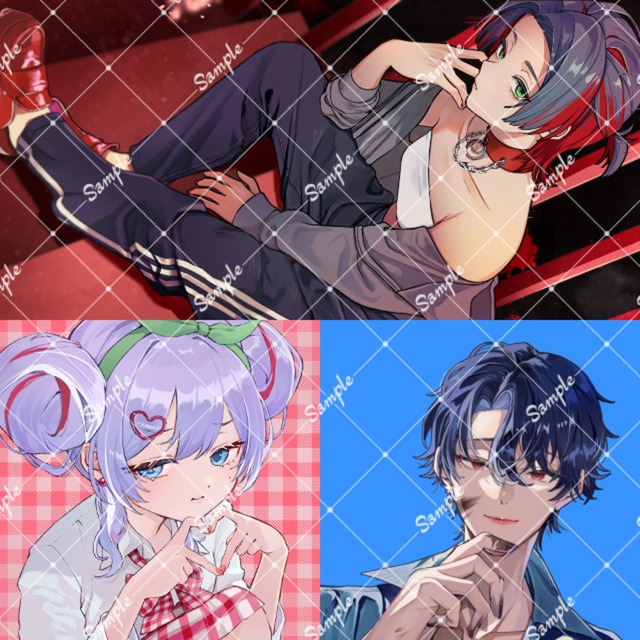 Illustration | OC | Couple M/F, M/M, F/Fの商品画像5枚目