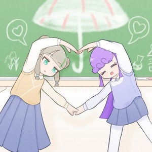 【商用含め用途自由】かわいい一枚絵等のイラスト