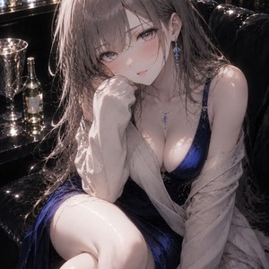 夜が似合う、少しミステリアスな女