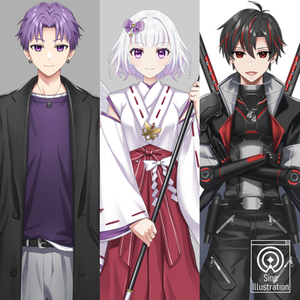 IRIAM用立ち絵イラスト