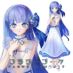 女の子の立ち絵