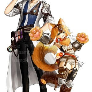 【男女問わず・TRPG等立ち絵】透明感のある魅力的なキャラクター制作します!