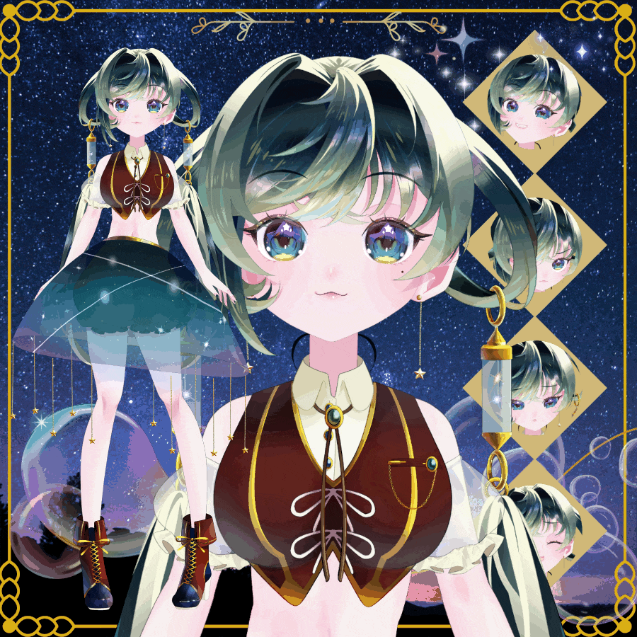◤Live2D◢ キャラデザ〜モデリングまで一括！商用利用◎