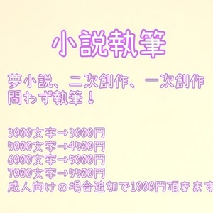 小説執筆