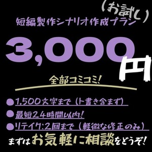 【著作権譲渡】実用的な短編ASMR・音声台本制作【実績作りの為3000円】