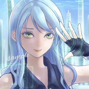 透明感と華やかさのあるイラスト描きます！SNSアイコン・歌ってみた・一枚絵に
