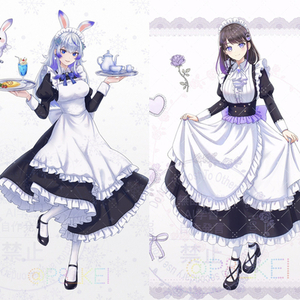 立ち絵のイラストを制作します