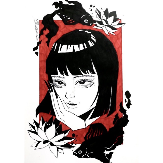 Atmospheric Character Illustrationの商品画像