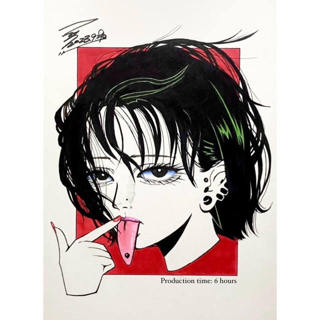 Atmospheric Character Illustrationの商品画像2枚目