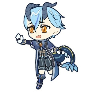 デフォルメキャラ描きます。