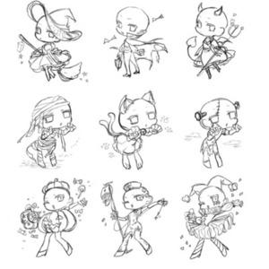 SDキャラスタンプ等
