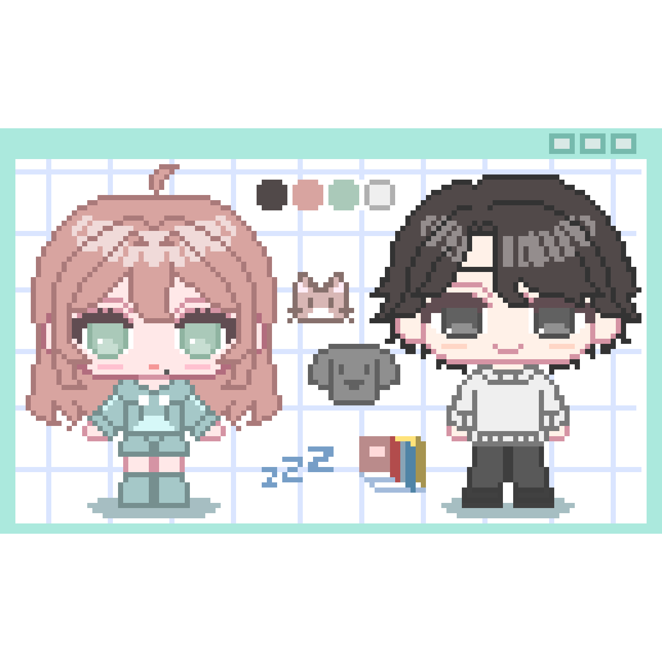 ドット絵SDキャラ