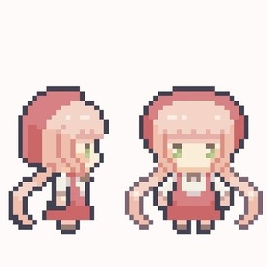 ポップでかわいいドット絵描きます