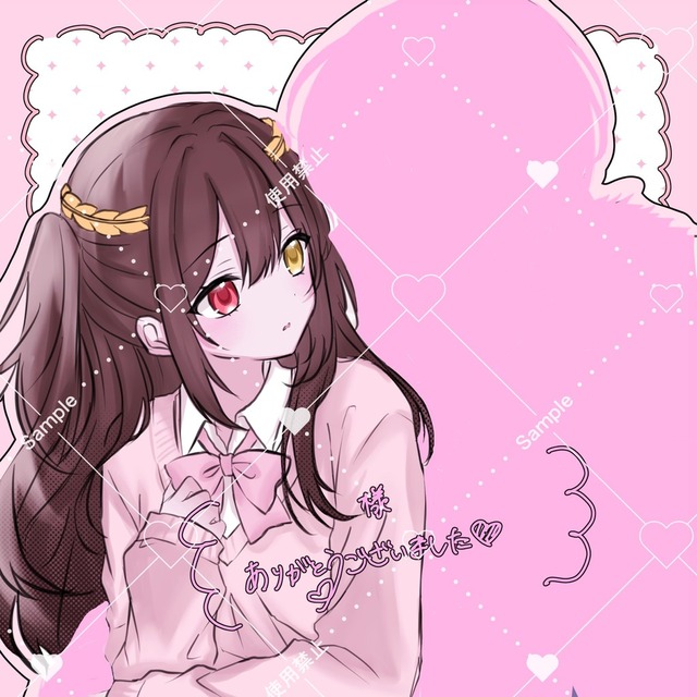 簡易夢絵イラスト 胸上〜全身、詰め込み | SKIMA（スキマ）