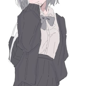 SNSアイコン・一枚絵】エモい・サブカル風・女の子のイラスト描きます