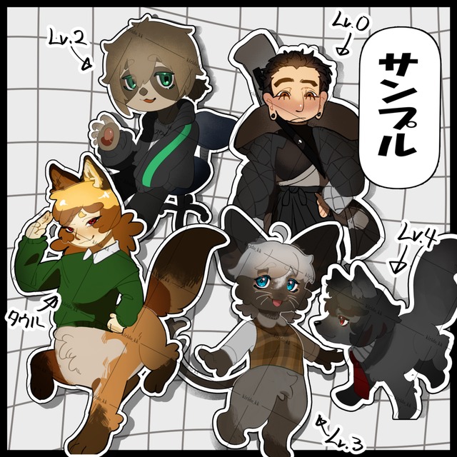 Image 4 of SFW/Mild NSFW OK: Your OC as a Furry!