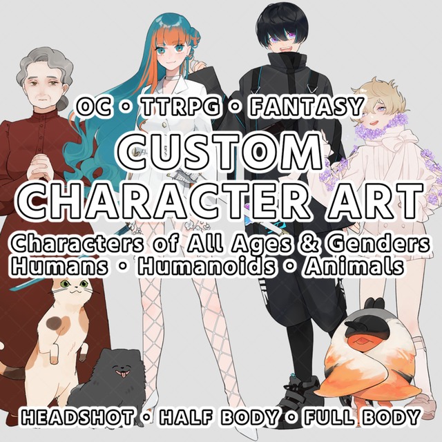 Image of Custom Character Art