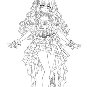 色なし立ち絵