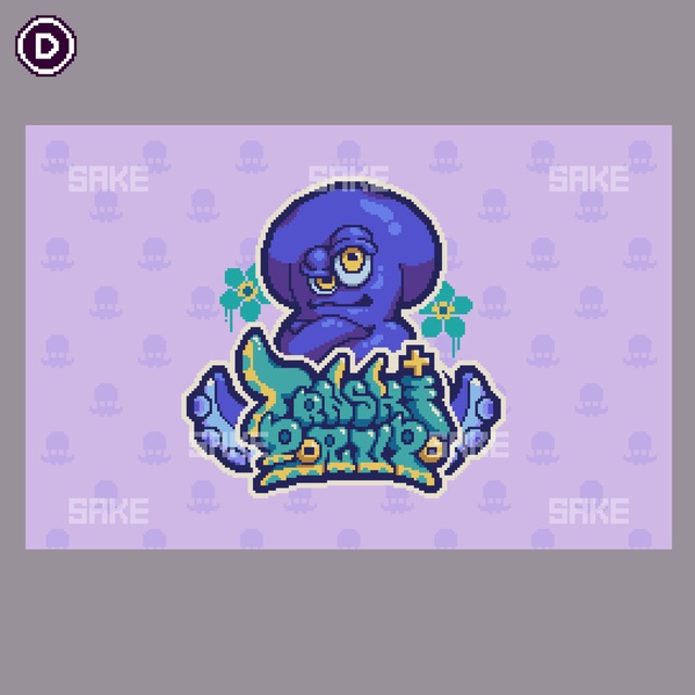 Pixel Art Graffiti [For Commercial Use]の商品画像5枚目